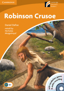 Cambridge Experience Readers: Robinson Crusoe Level 4 Intermediate Book with CD-ROM and Audio CD
